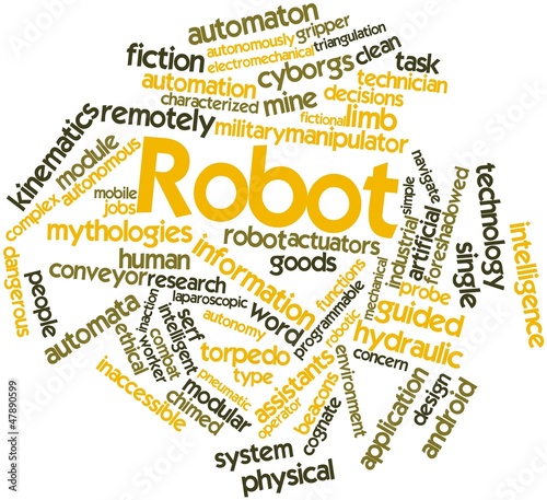 Illustration: Word cloud for Robot Word cloud for Robot