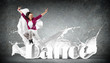 Modern style dancer