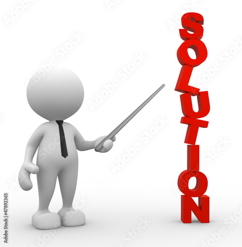 Illustration: Solution Solution