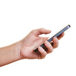 Foto: Hand hält ein Smartphone Hand hält ein Smartphone