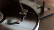 Vinyl Player stopped automatically, close up