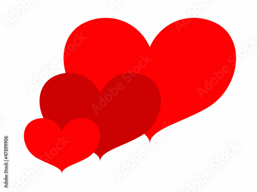 Illustration: Red hart Red hart