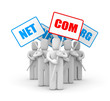 People and domain names