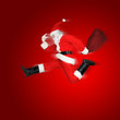 Rasanter Weihnachtsmann