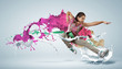 Modern style dancer