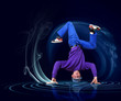 Modern style dancer