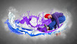 Modern style dancer
