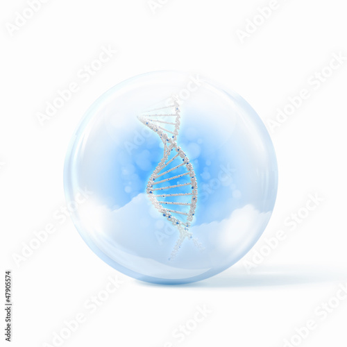Illustration: dna strands dna strands