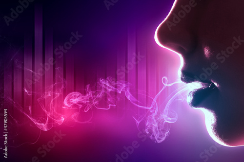 Photo: Sound wave illustration Sound wave illustration
