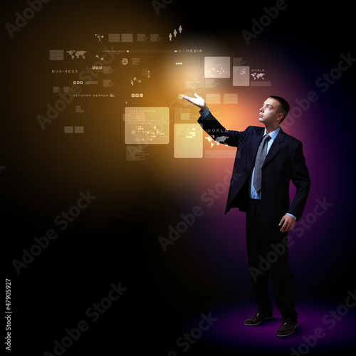 Photo: Modern technology in business Modern technology in business