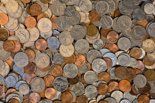 Photo: coins texture coins texture
