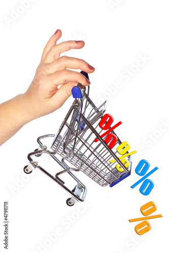 Photo: Shopping discount concept Shopping discount concept