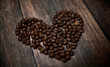 Fragrant coffee heart