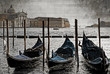 Foto: Gondolas, Venice, Italy Gondolas, Venice, Italy