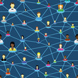 Vector: Business social people diagram Business social people diagram