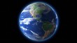 flight earth in space