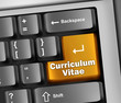 Keyboard Illustration "Curriculum Vitae"