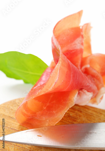 Photo: Dry-cured ham Dry-cured ham