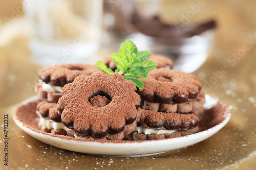 Photo: Chocolate cookies Chocolate cookies