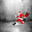 Santa mit Geschenken