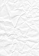 White crumpled paper