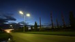 Video: Cars go on highway in front of chimney shaft of manufacturing Cars go on highway in front of chimney shaft of manufacturing