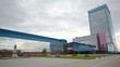 Video: Office building of manufacturer plant AUTOVAZ stands against the Office building of manufacturer plant AUTOVAZ stands against the