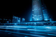 light trails