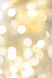 Golden bokeh background