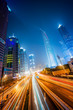 light trails