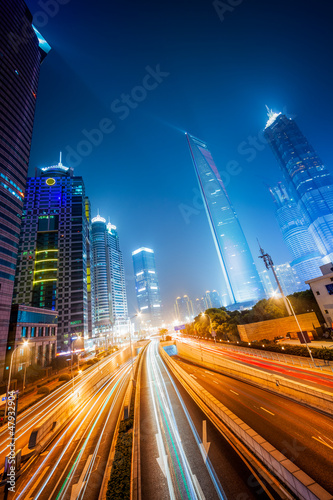 Photo: light trails light trails