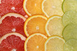 Hintergrund aus Zitrusfrüchten