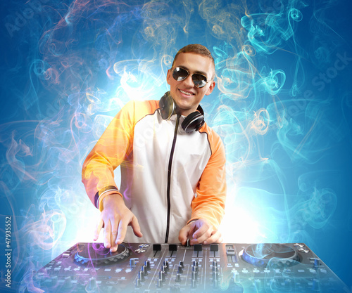 Photo: dj and mixer dj and mixer
