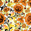 Stylish spring floral seamless pattern