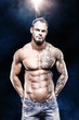 muscular man