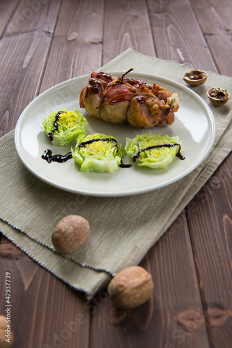 Photo: Poultry meat roulade Poultry meat roulade