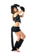 Photo: beautiful girl in cat costume beautiful girl in cat costume