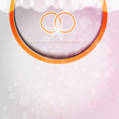Wedding rings Background
