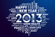 2013 wishes cloud