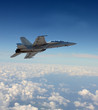 Photo: Jetfighter in flight Jetfighter in flight