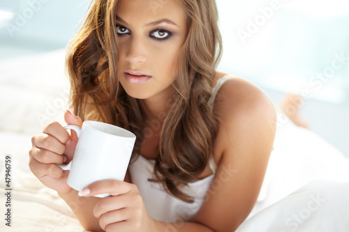 Photo: Drink in bed Drink in bed