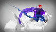 Modern style dancer
