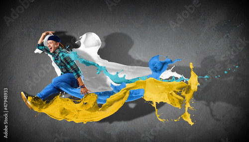 Photo: Modern style dancer Modern style dancer