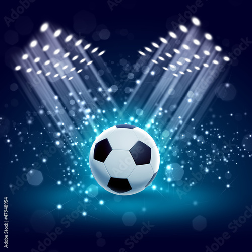 Illustration: black and white soccer ball black and white soccer ball
