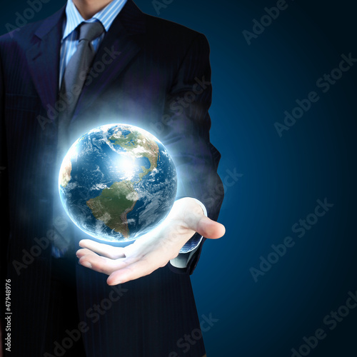 Photo: planet system in your hands planet system in your hands