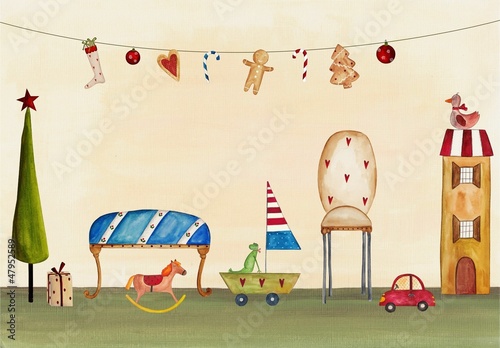 Illustration: Christmas illustration Christmas illustration