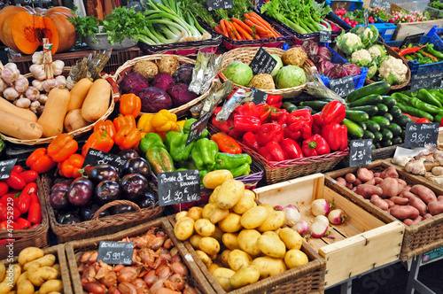 Photo: Mercato di Cannes, Verdure ed ortaggi Mercato di Cannes, Verdure ed ortaggi
