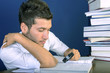 Photo: Student holding magnifying glass Student holding magnifying glass