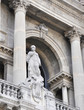 Figur, Statue vor dem National Museum, Barcelona, Spanien