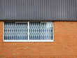 Window in a brick wall